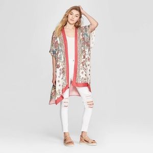 Floral short sleeve Kimono Jacket 💐